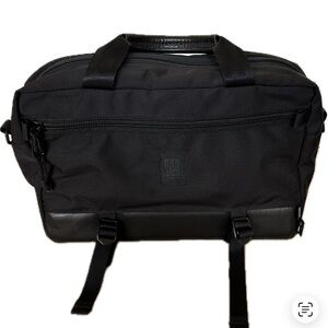 🆕Topo Designs Commuter Ballistic/Leather Briefcase USA made